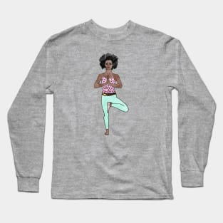 Tree Pose:. Long Sleeve T-Shirt